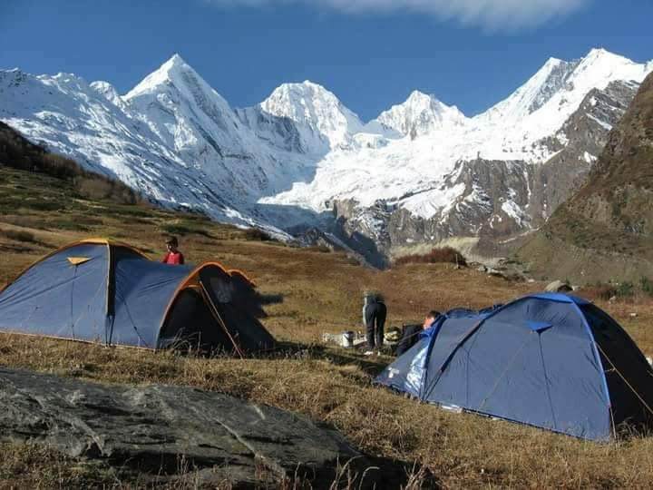 panchachuli trek map